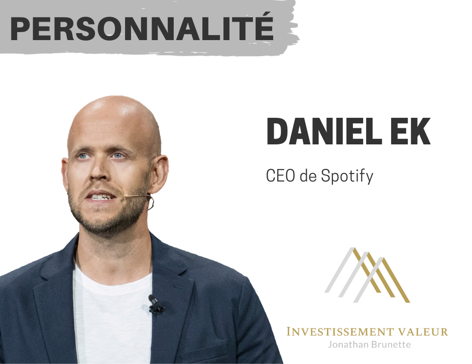 Daniel Ek: CEO de Spotify