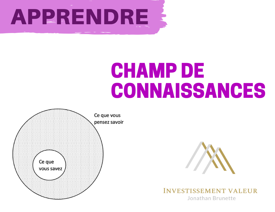 Read more about the article Maîtrisez votre champ de connaissances!